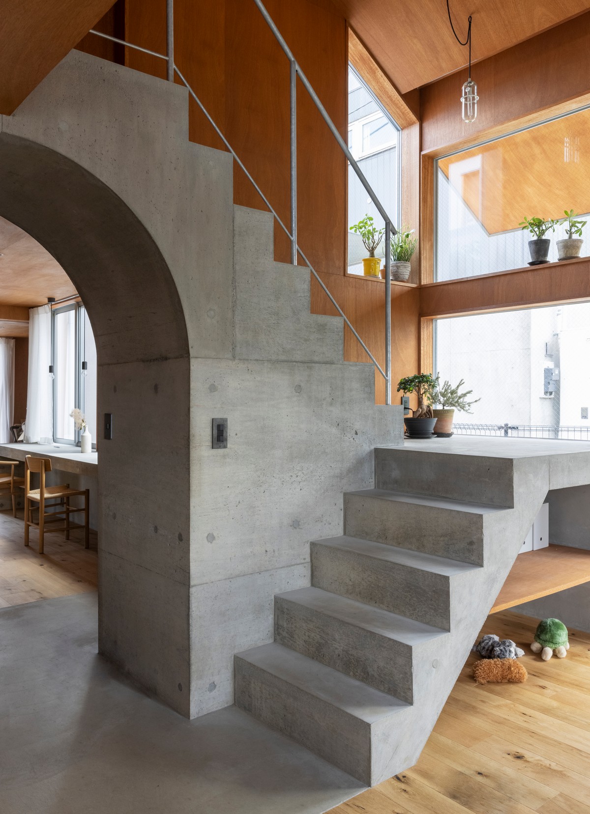 Uma casa de concreto no Japão 71126242 original | Arquitetura | arquitetura, casa, concreto, japão