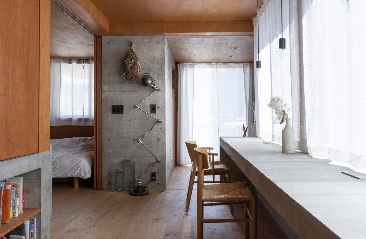 Uma casa de concreto no Japão 71126888 original | Arquitetura | arquitetura, casa, concreto, japão