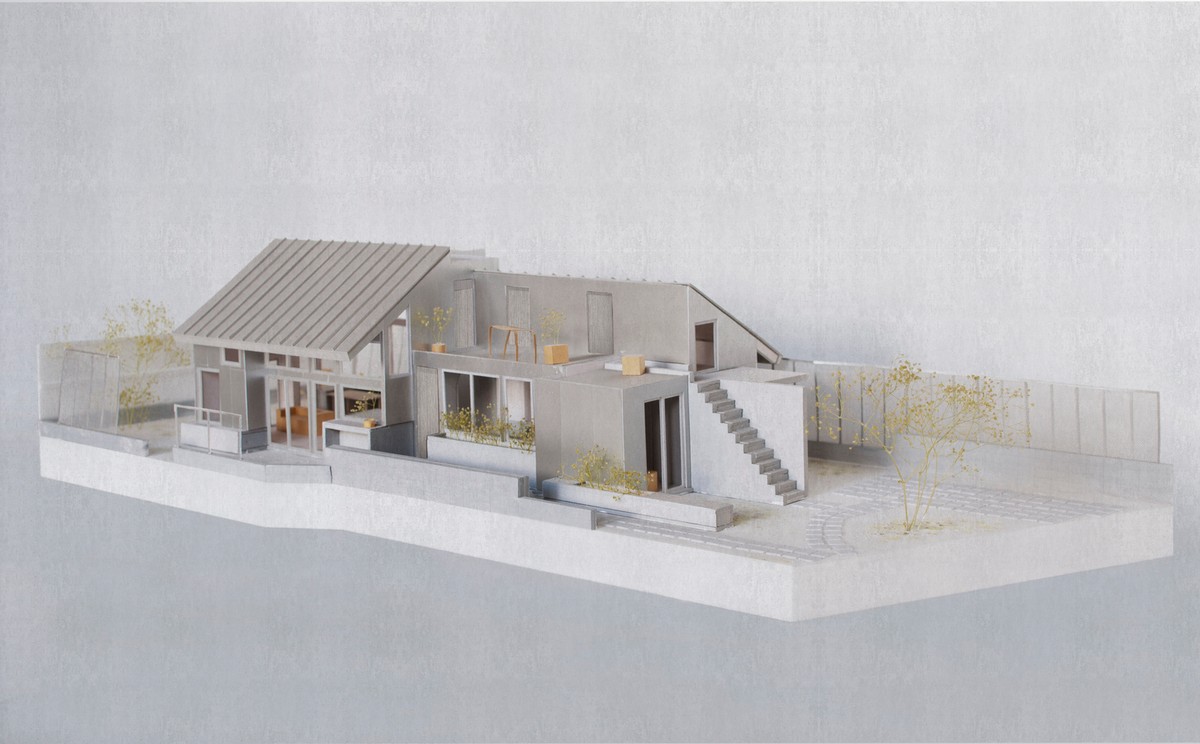 Uma casa de concreto no Japão 71130355 original | Arquitetura | arquitetura, casa, concreto, japão