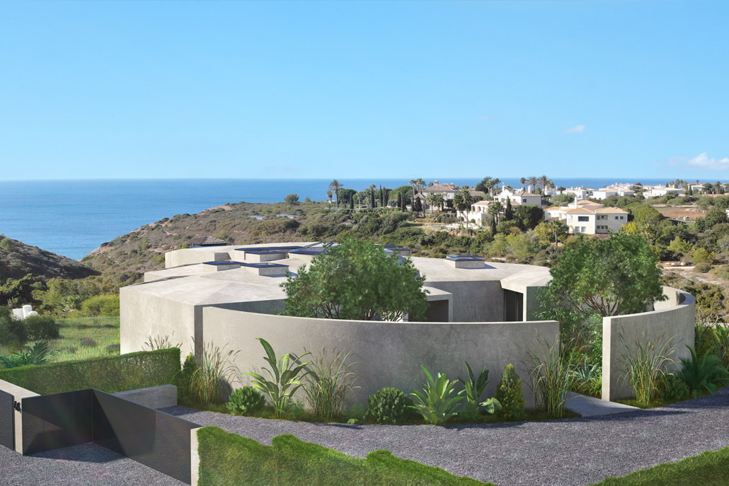 Uma casa espacial na costa de Portugal 1713 3 Bespoke Algarve | Arquitetura | arquitetura, casa, curioso, Portugal, star wars
