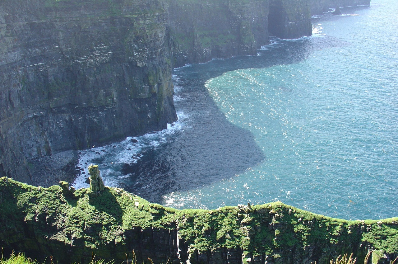 O penhasco de Moher Cliffs of Moher02 | Lugares | curioso, Irlanda, lugares