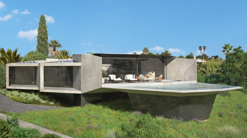 Uma casa espacial na costa de Portugal L 1713 Bespoke Architects 050 | Arquitetura | arquitetura, casa, curioso, Portugal, star wars
