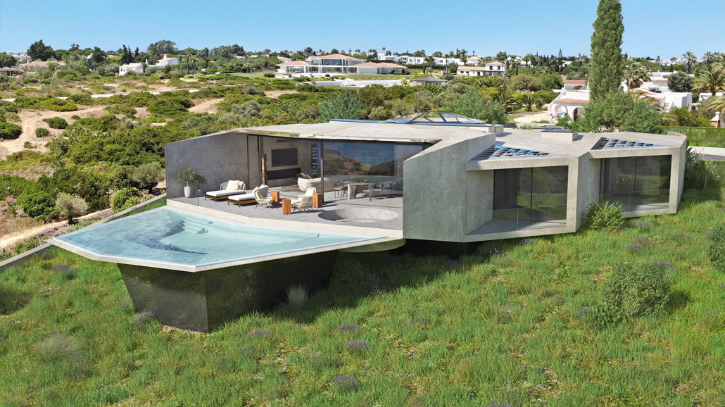Uma casa espacial na costa de Portugal L2 1713 Bespoke Architects 050 1 | Arquitetura | arquitetura, casa, curioso, Portugal, star wars