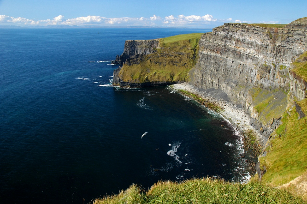 O penhasco de Moher cliffs of moher 2 | Lugares | curioso, Irlanda, lugares