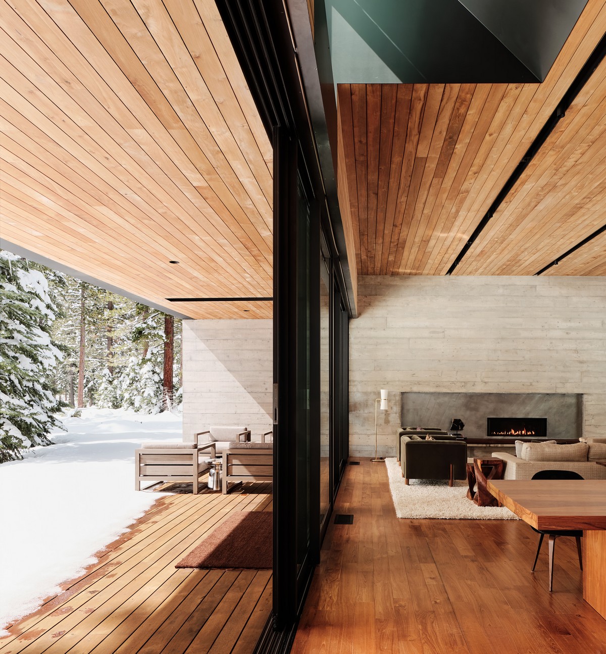 Uma casa nas montanhas com neve 76887306 original | Arquitetura | arquitetura, casa, construção