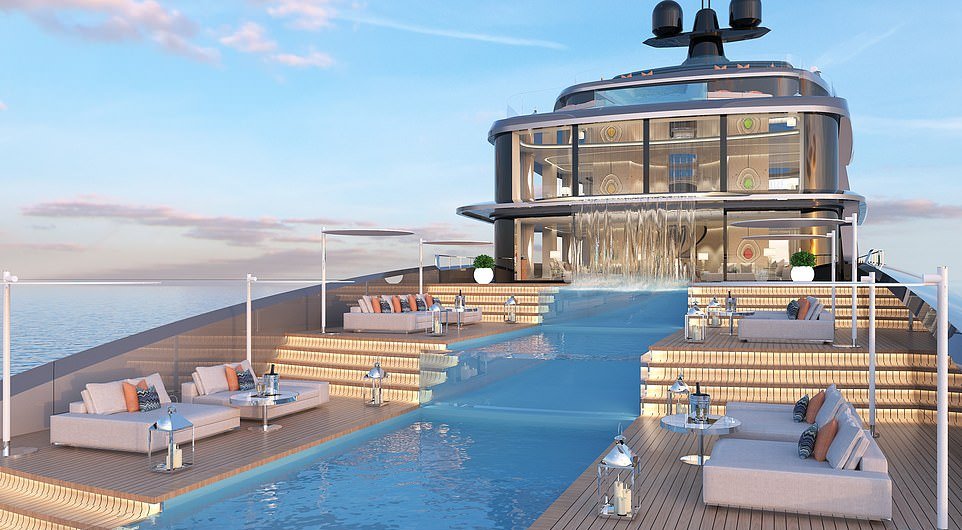Confira o super iate de 110m de luxo que não é pro nosso bico 79926594 original | Curiosidades | barco, bilionário, curioso, design, iate, luxo, rico