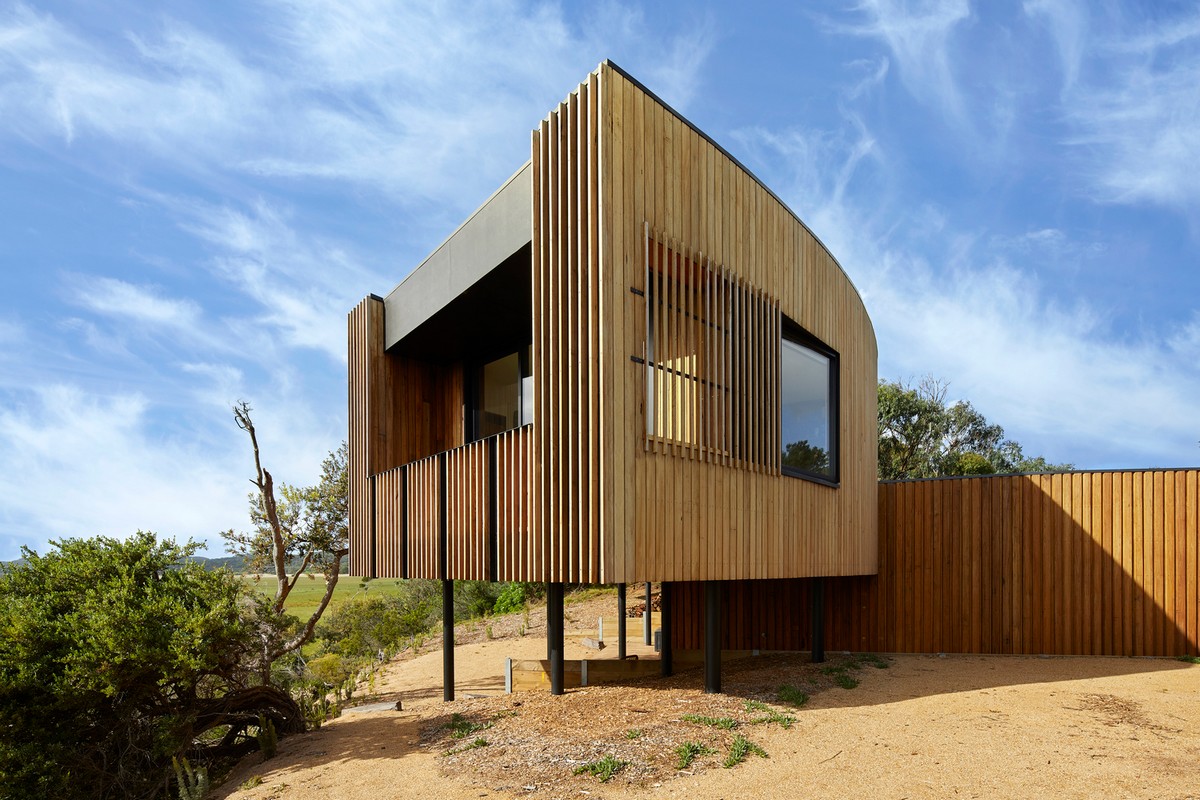 A casa curva no alto da duna 80006509 original | Arquitetura | arquitetura, casa