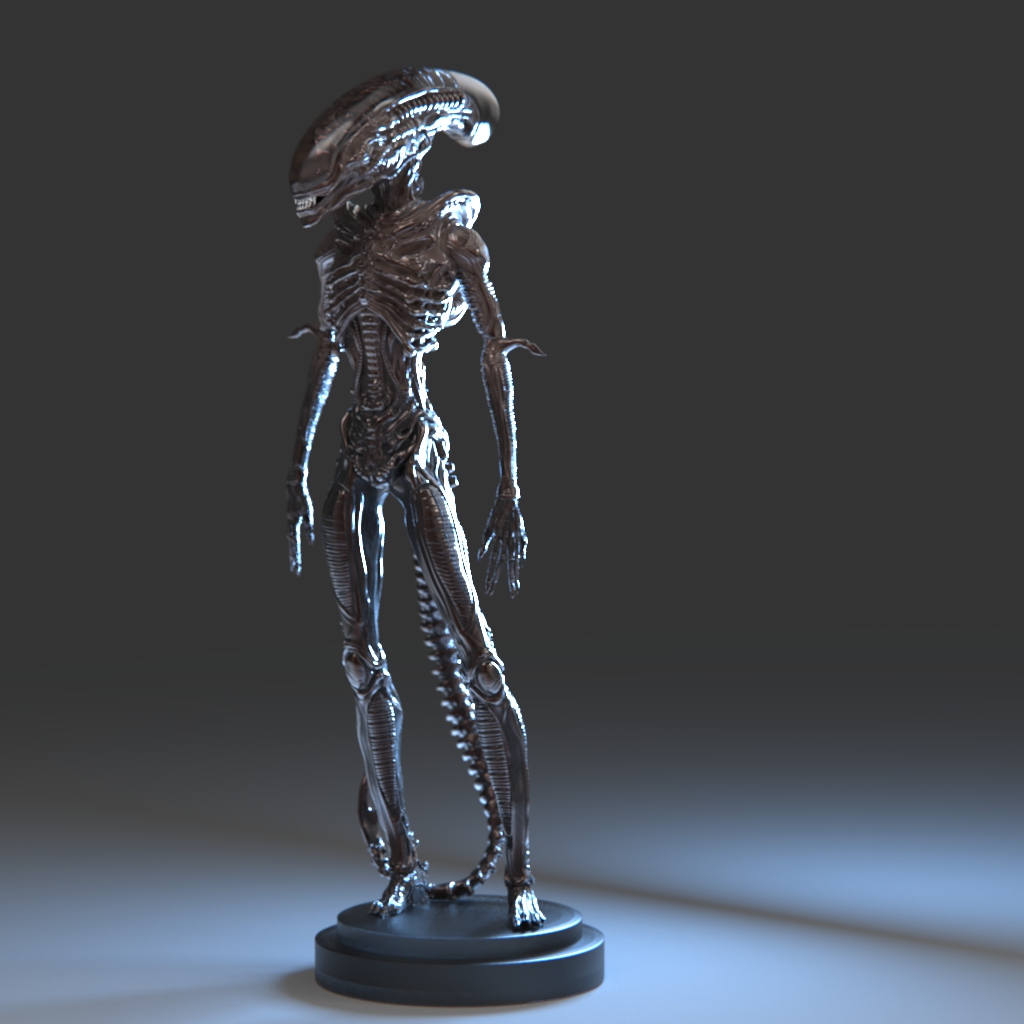 Kling Motors, alien e etc estatua do alien.337 | Arte | 3d, Arte, diversão, Midjourney, modelagem