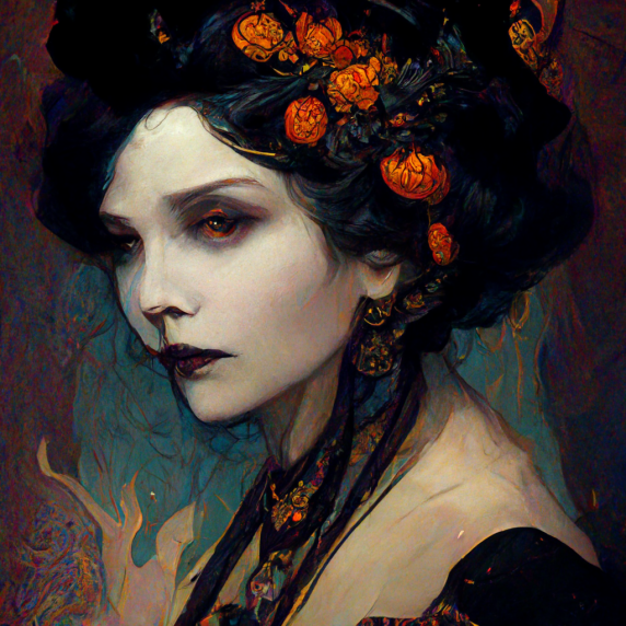 Sujeito ganha premio de pintura com Inteligência Artificial e desperta chororô philipe3d darkness queen necromancer beauty style Mucha 07dc4e81 d81c 4a65 b4dc 3c19c6a5972b | Arte | Arte, Midjourney, Tecnologia, Textos
