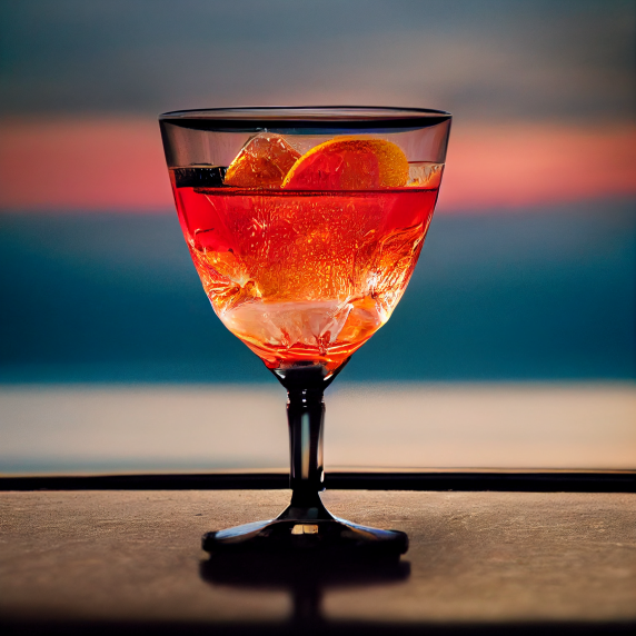Usando inteligência artificial para criar drinks philipe3d aperol spritz cocktail drink realistic sunset table o df10c3f0 c636 45bc b6e4 759a5994df5f | Arte | Arte, digital, drinks, ilustração