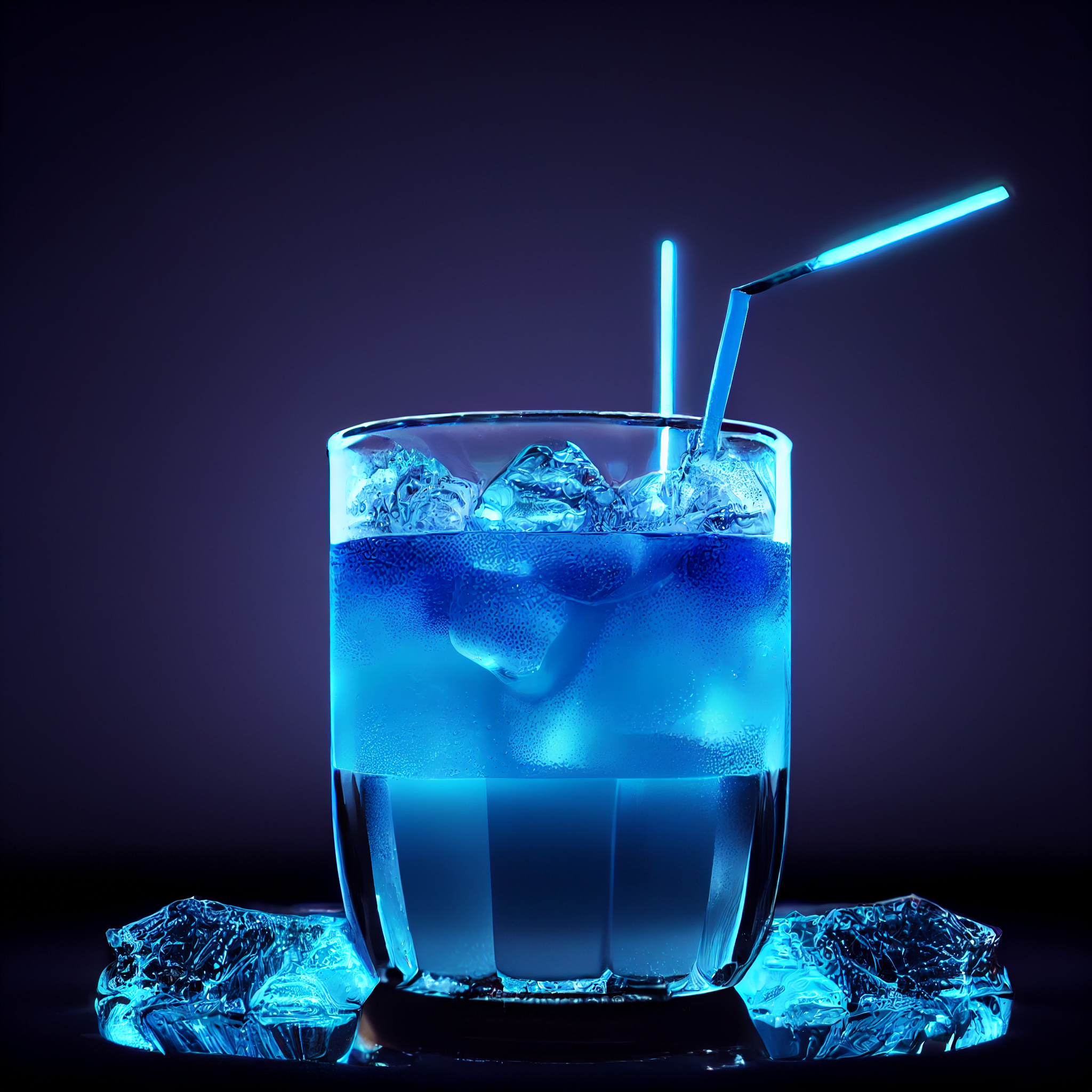 Usando inteligência artificial para criar drinks philipe3d blue electric drink cocktail with ice and blue lumino 27a0d4ed da2d 4b8e beab 1b82202daeb7 | Arte | Arte, digital, drinks, ilustração