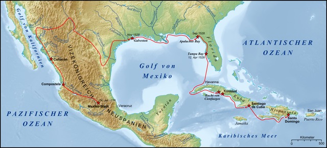 A saga de Álvar Núñez Cabeza de Vaca e a estranha criatura 62628248 | Curiosidades | bep kororoti, conquistadores, curiosidades, espanha, mala kosa, mexico, mistérios, polêmica