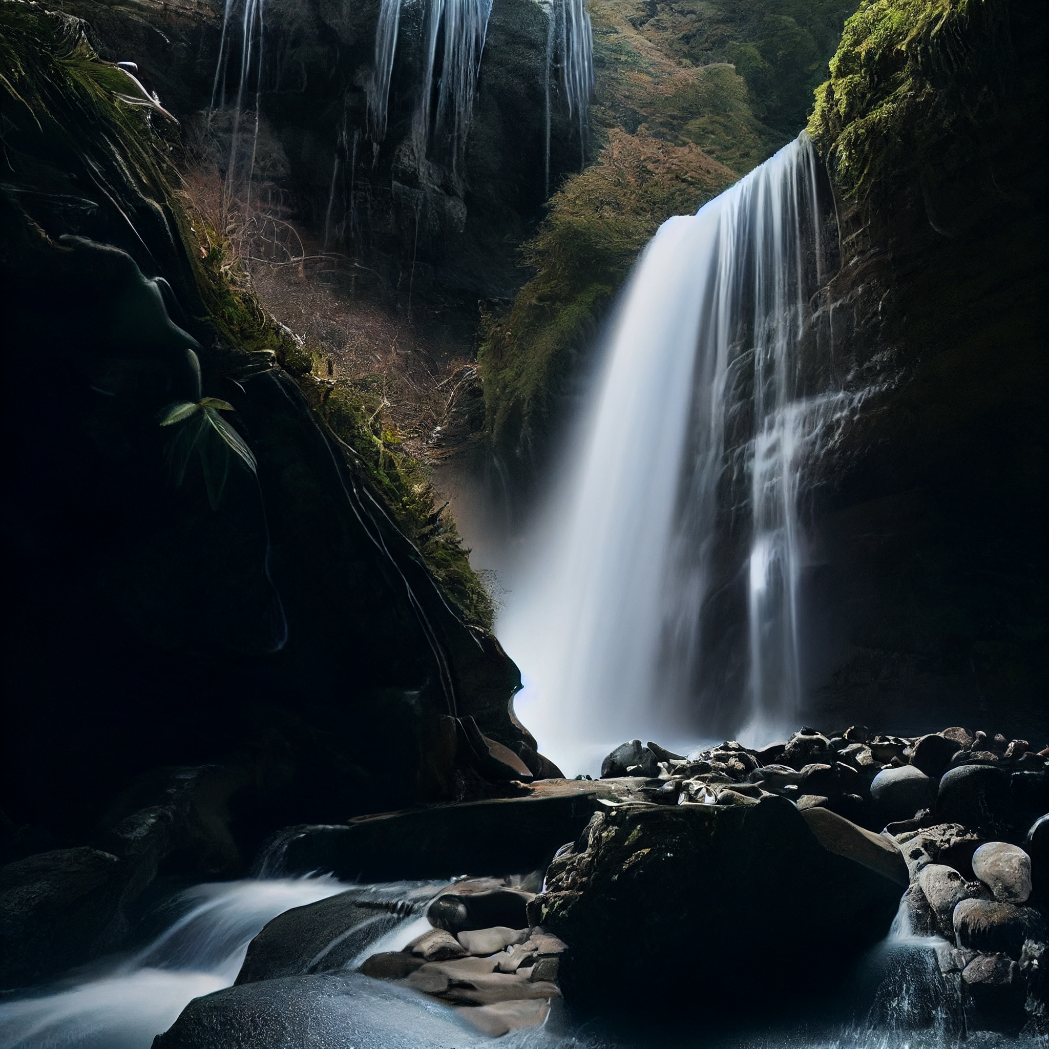 A rainha necromante e outras criações philipe3d beautiful waterfall cinematic shot photos taken by c0432ec1 68f5 4b7c be71 6350a2e5f165 | Arte | criações, digital, Midjourney, zbrushm arte