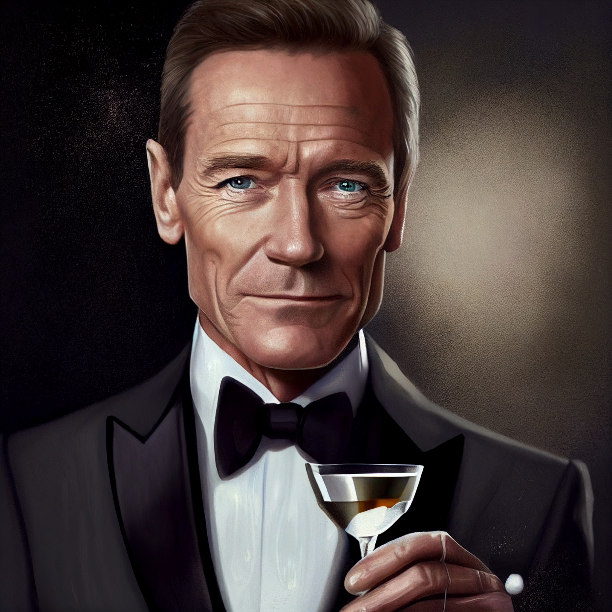 A rainha necromante e outras criações philipe3d bryan cranston is james bond realistic portrait class dc8cb7cc be15 40c3 a170 98a44aa02a69 | Arte | criações, digital, Midjourney, zbrushm arte