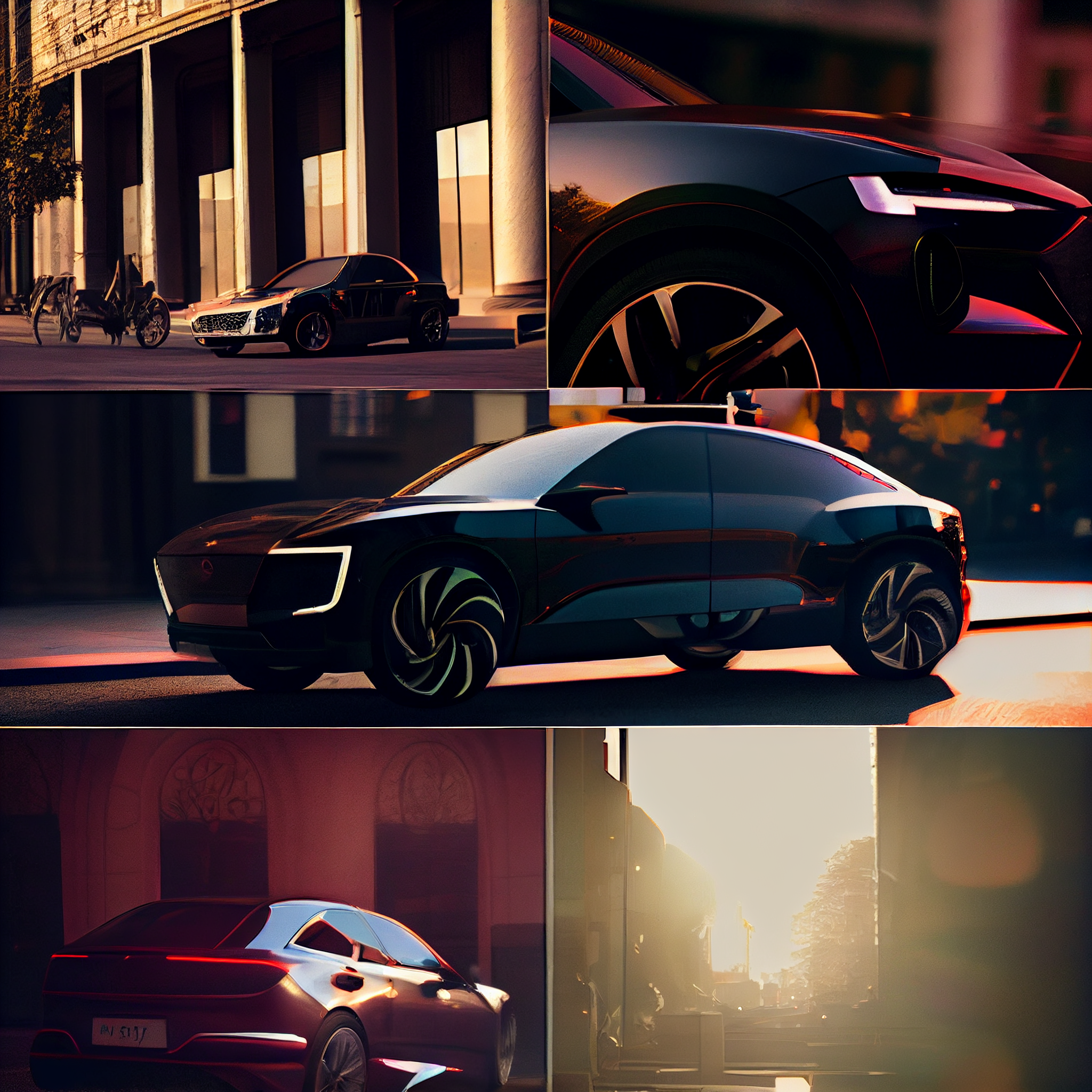 A rainha necromante e outras criações philipe3d mix of sedan and SUV electric car cinematic shot ph ea8df322 f77f 4d5e 827d e50a44b64df2 | Arte | criações, digital, Midjourney, zbrushm arte