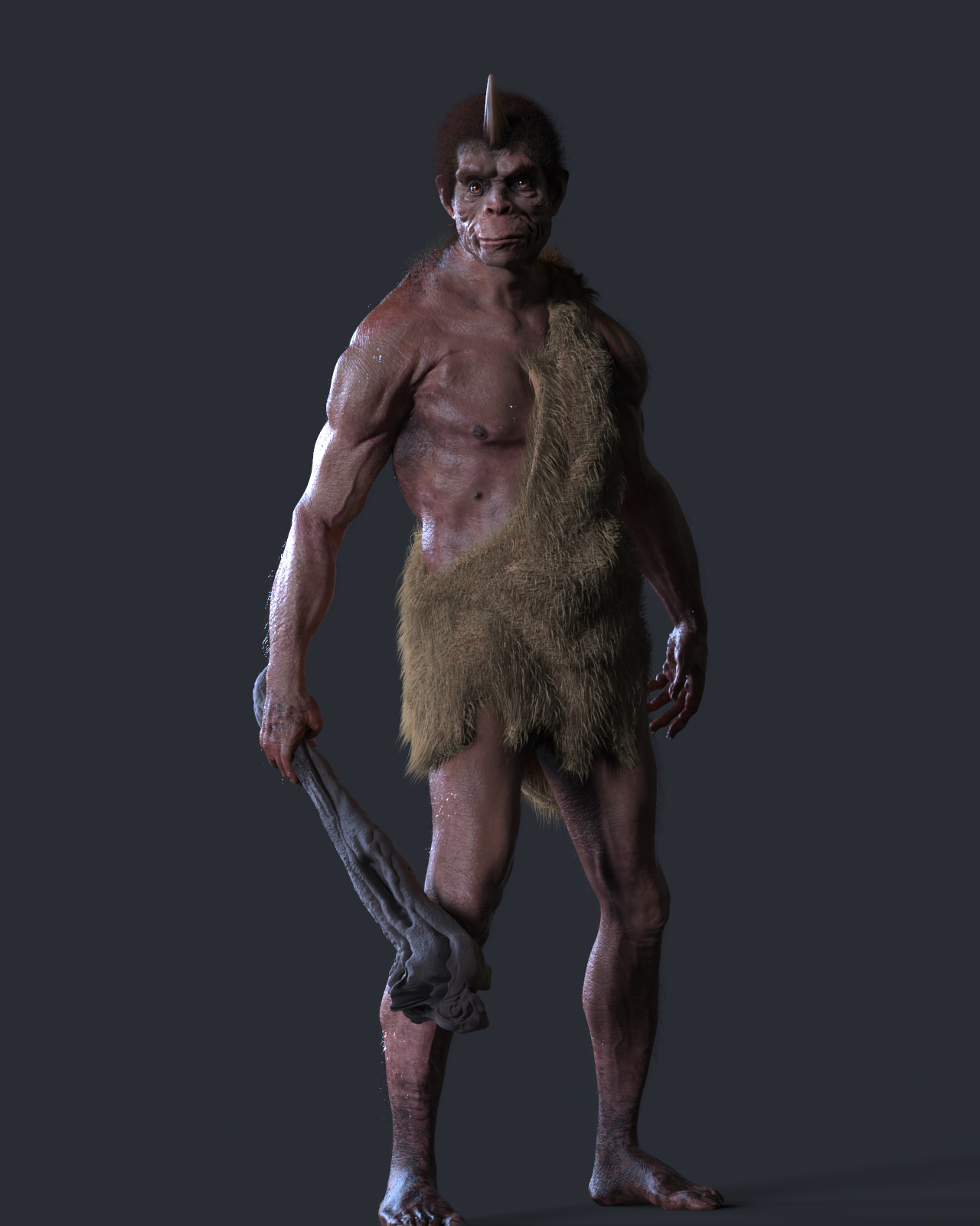 A rainha necromante e outras criações troglodita full body2.17 | Arte | criações, digital, Midjourney, zbrushm arte