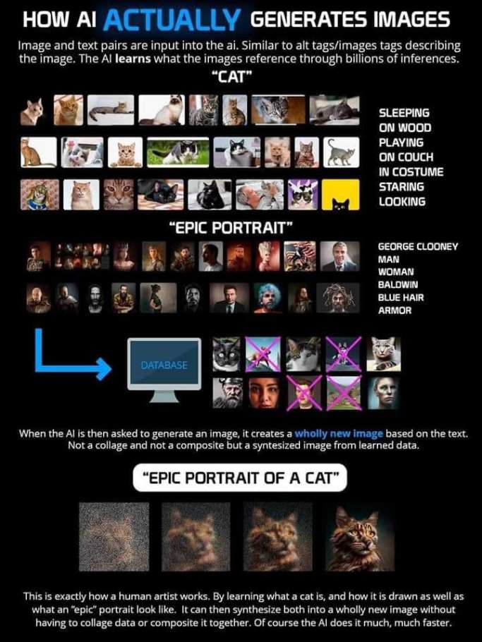A Inteligência artificial para a criação de imagens é condenável ou não? 318566138 10158931408287023 237865130896766447 n | Arte | Ai, Arte, inteligência artificial, Midjourney