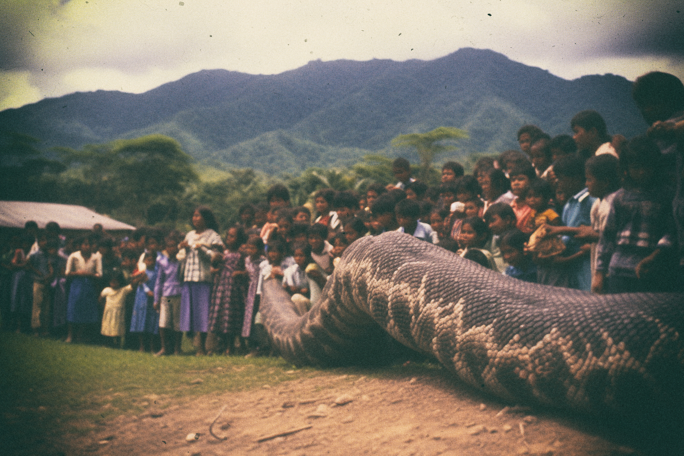A cobra grande de Boca do Capanã cobragigante | Contos | animal, conto, Contos, incrível, NFT