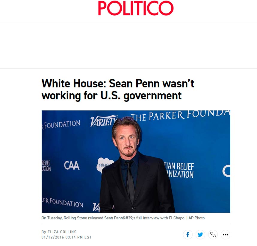 A teoria da conspiração Sean Penn noticia3 | Curiosidades | agente secreto, ator, cia, conflito, curiosidades, curioso, guerra, sean penn