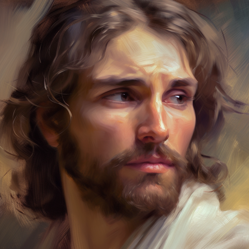 Meus projetos em Midjourney - Parte 1 philipe3d jesus christ portrait By Daniel F Gerhartz hi detaill f8a6e0e4 37c6 4e36 a530 90ef7c6dd307 | Arte | Ai, Midjourney, photoshop