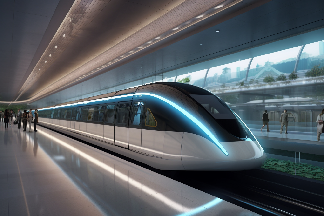 Meus projetos em Midjourney - Parte 1 philipe3d maglev train realistc stores 8K plants in central sta 4768d2d2 b90f 462e a43d dc47bc296231 | Arte | Ai, Midjourney, photoshop