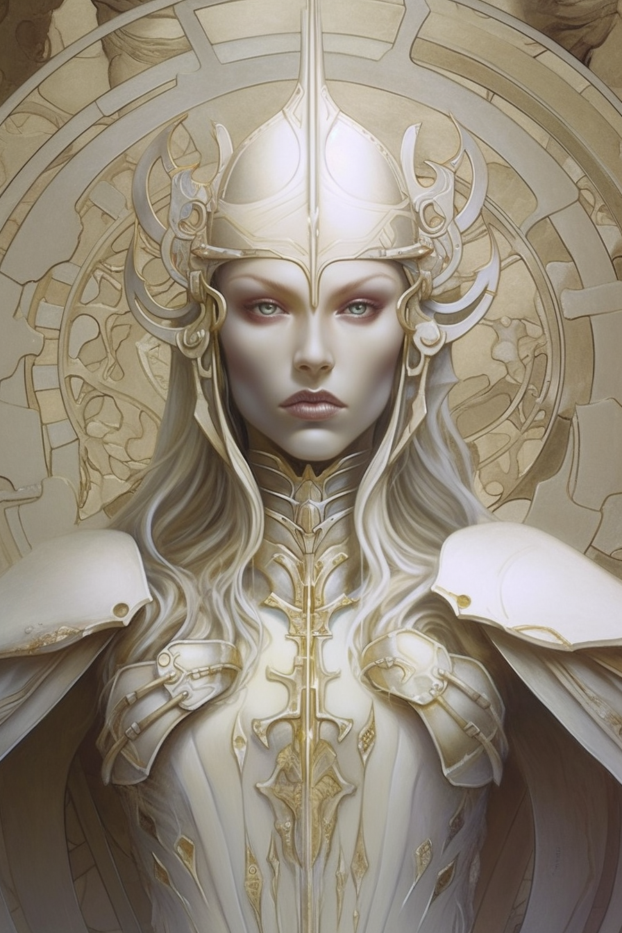 Meus projetos em Midjourney - Parte 1 philipe3d realistic Space elf warrior goddess symmetrical face 45d11537 3e32 4935 a7e9 ccab3c8044be | Arte | Ai, Midjourney, photoshop