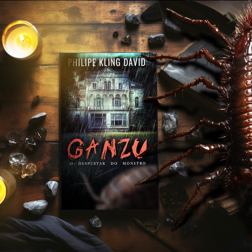 Ganzu fabricado no BR Capa do livro Ganzu