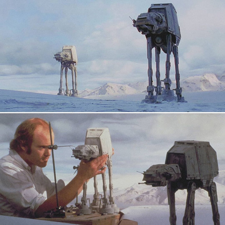 Incríveis miniaturas do cinema mind blowing miniatures 7 | Arte | Arte, cinema, curiosidades, efeitos especiais, incrível, kiniaturas, sfx
