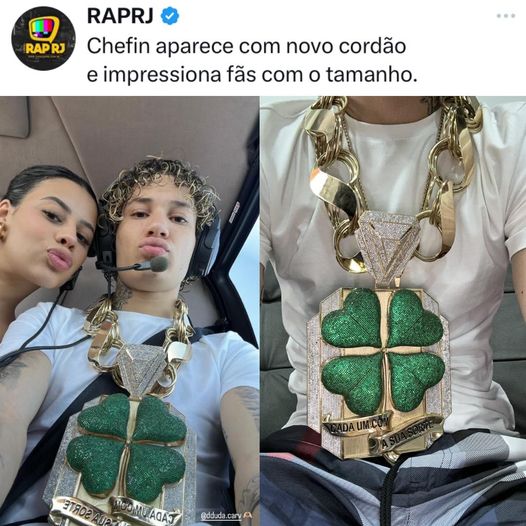 Mcs e seus cordões escalafobéticos 376258611 703320231838325 4143508062961888251 n | Curiosidades | cultura, curioso, funk, hip-hop, rapper