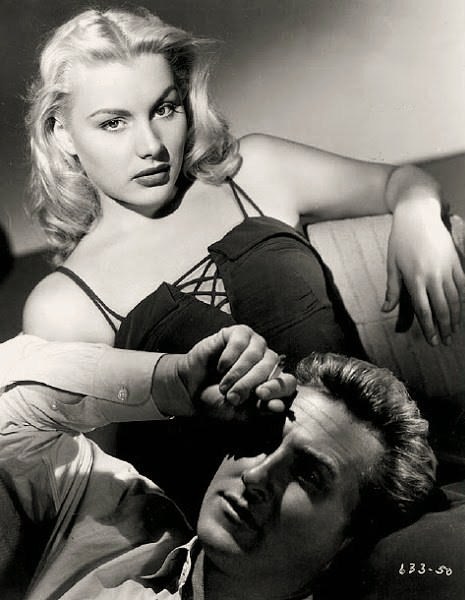 Barbara Pyton, a atriz que deu ruim Barbara Payton Lloyd Bridges in Trapped still | Curiosidades | atriz, bebida, curioso, hollywood, morte, sofrimento