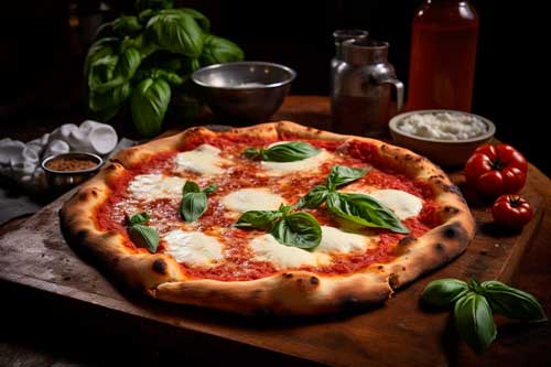 A história da pizza margherita A história da pizza margherita