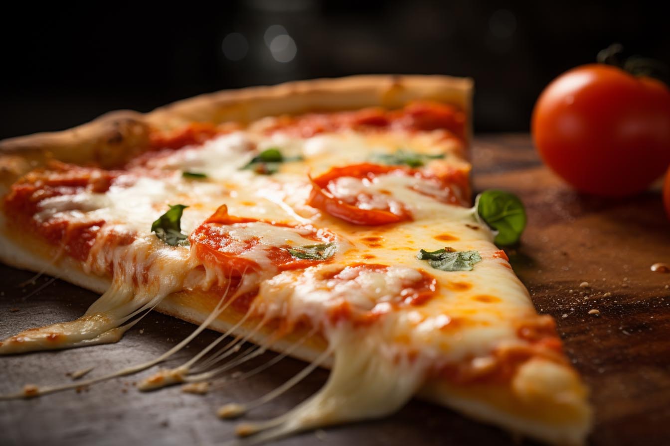 philipe3d a slice of margherita pizza hi detail perect shot 50m fc94982b 265b 4611 92b2 ac26552d9803 | Curiosidades | comida, curiosidades, curioso, história, pizza, recorde