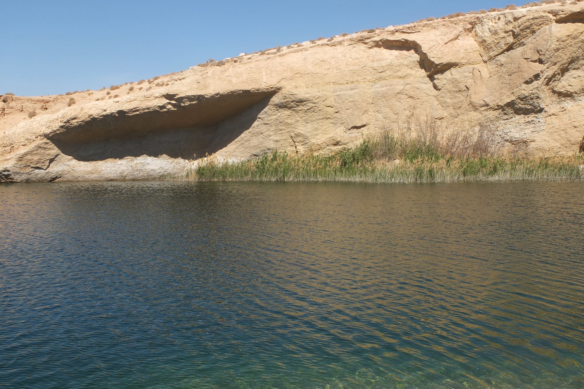 O lago misterioso de Gafsa O lago misterioso de Gafsa