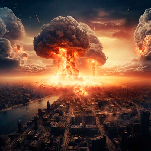 Relógio do Fim do Mundo: O que é, como funciona e por que deve nos preocupar Explosão atômica no fim do mundo