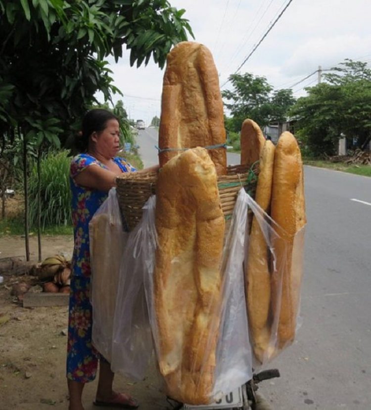 O pão gigante do Vietnã O pão gigante do Vietnã