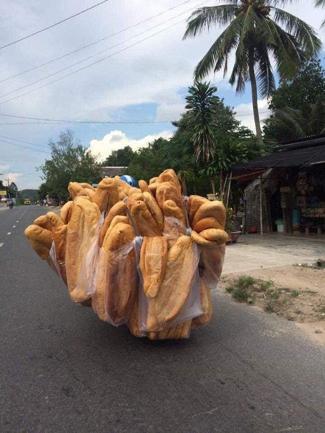 O pão gigante do Vietnã O pão gigante do Vietnã