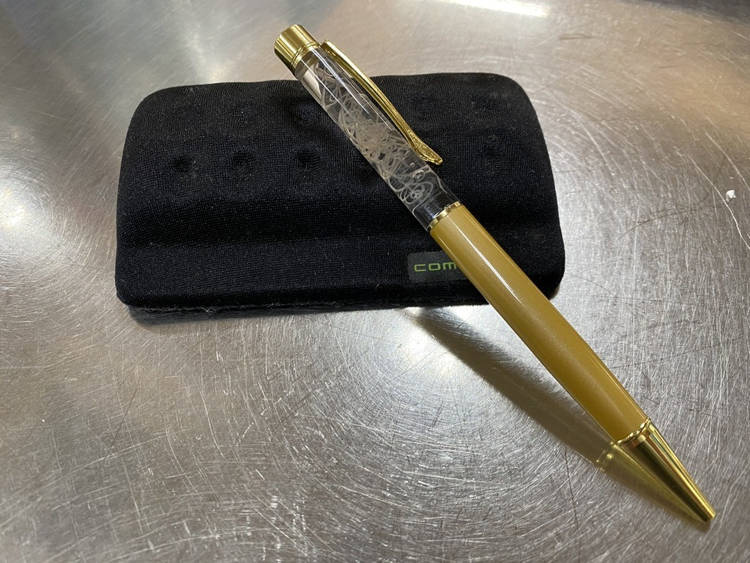 Caneta com parasita dentro Caneta com parasita dentro