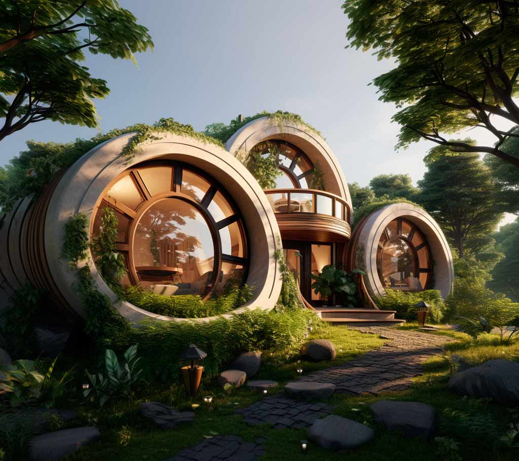 Usando a IA para decorar ambientes philipe3d Photo of Modern house design inspired by hobbit homes c88ef932 a43c 4511 aaaf 48f37be67d2e | Curiosidades | arquitetura, Arte, curioso, design, dicas, diversão, IA, midjournei