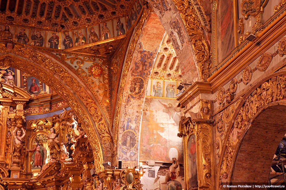Igreja dourada de Quito Igreja dourada de Quito
