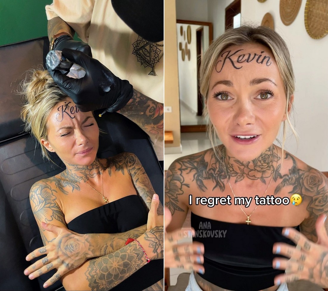tatuagem na testa tatuagem na testa