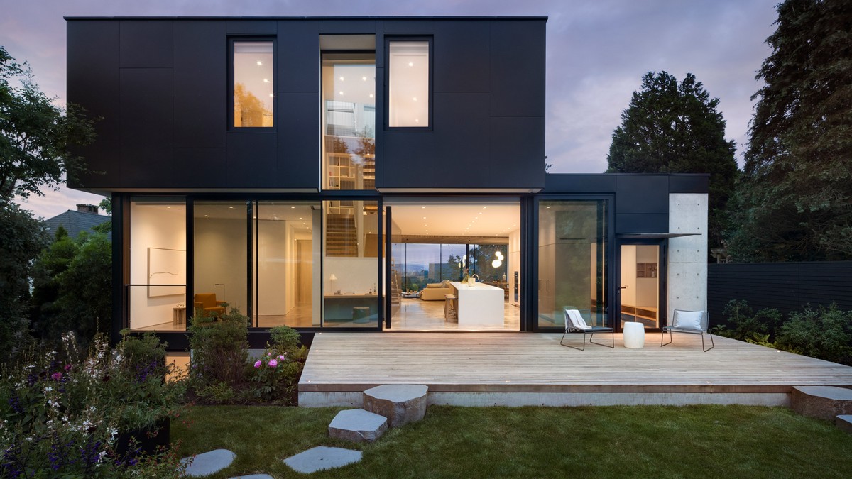 Uma casa de dois andares no Canadá 130673397 original | Arquitetura | arquitetura, canadá, casa