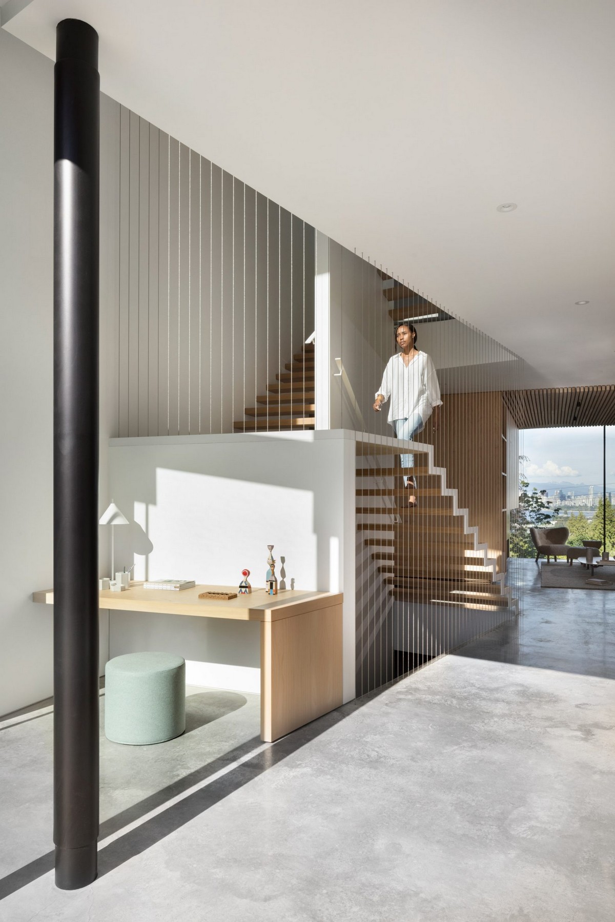 Uma casa de dois andares no Canadá 130676411 original | Arquitetura | arquitetura, canadá, casa