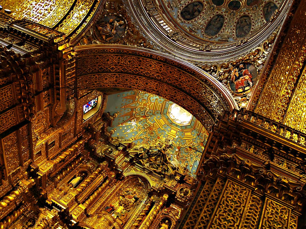 Igreja dourada de Quito Igreja dourada de Quito