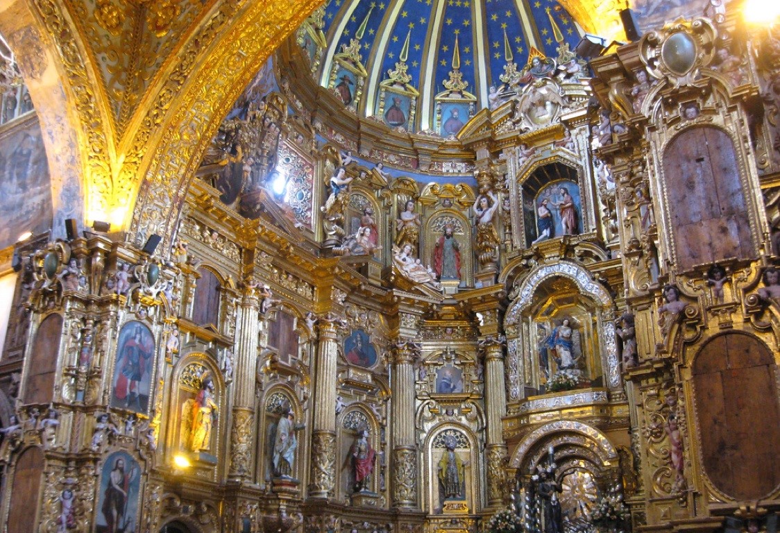 Igreja dourada de Quito Igreja dourada de Quito
