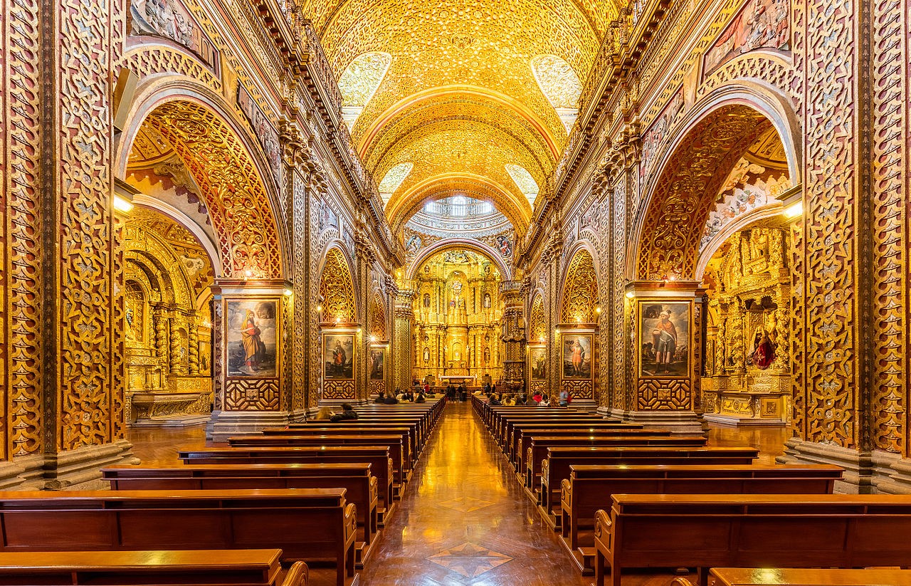 Igreja dourada de Quito Igreja dourada de Quito