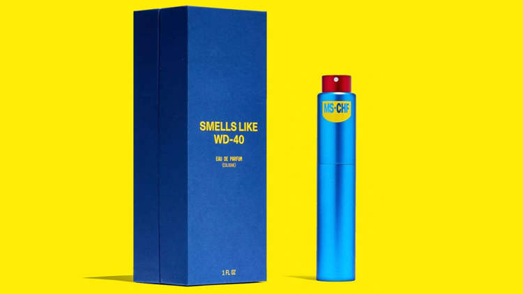 O perfume de WD40: Cheiro de macho! perfume de WD40