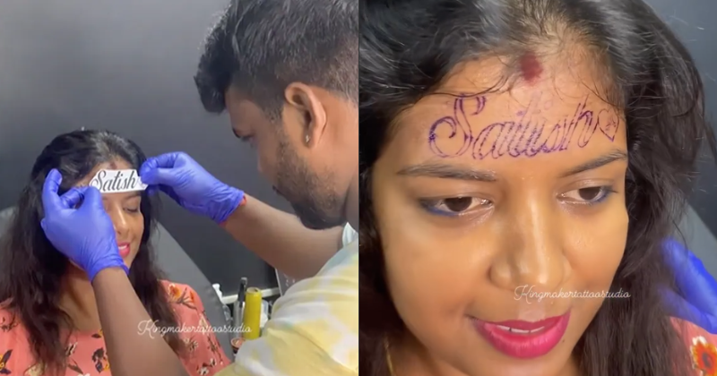 tatuagem na testa tatuagem na testa