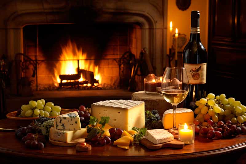 Queijos e vinhos: O que servir? Ambiente perfeito para queijos e vinhos