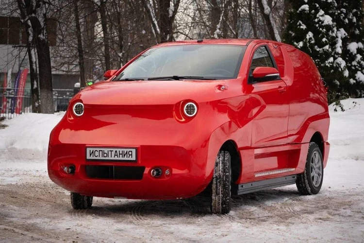 Carro elétrico russo é tão patético que quase matou a internet de rir Amber Yantar | Bizarro | carro, design, elétrico, Ev, incrível, patético, ridículo, russia, Tesla, veículo