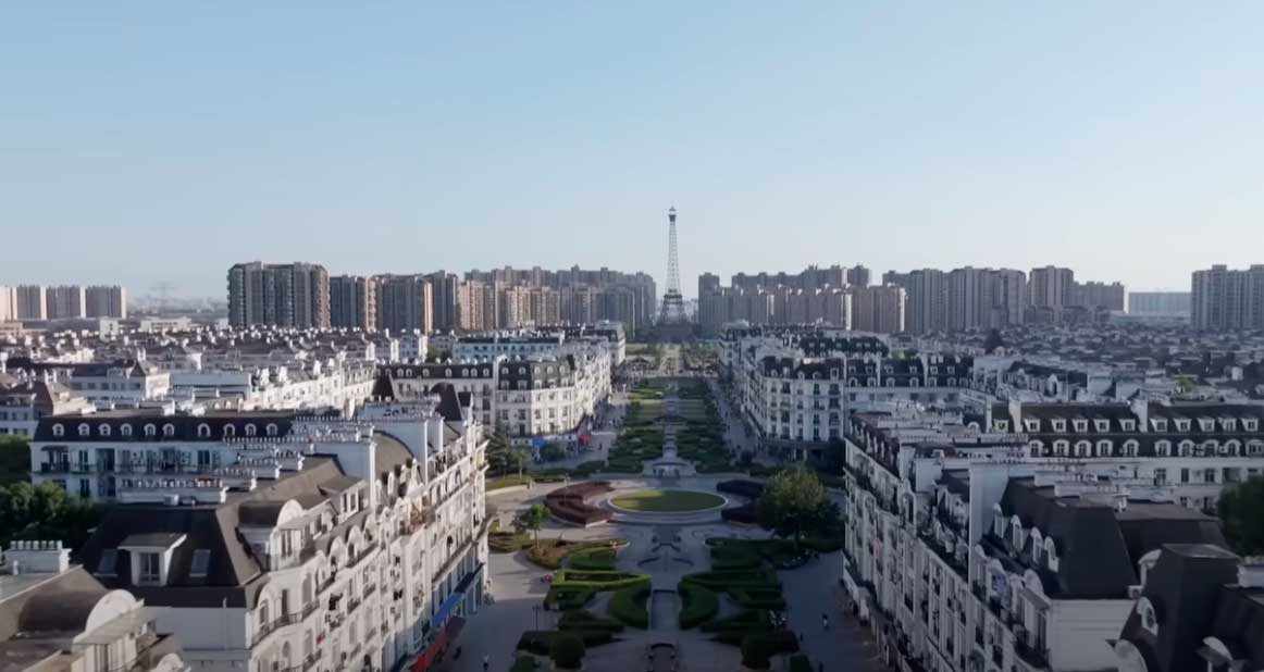 paris na china Parece Paris, mas é na China